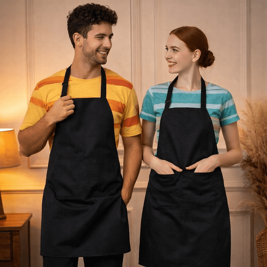 Black Painting Apron