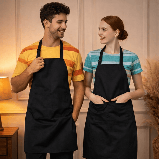 Black Painting Apron