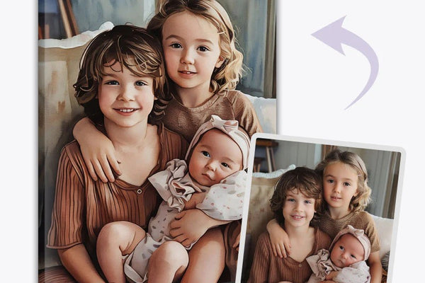 Custom from your photo paint by numbers