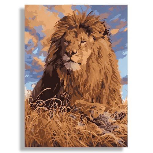 Majestic Lion - Paint by Numbers Kit