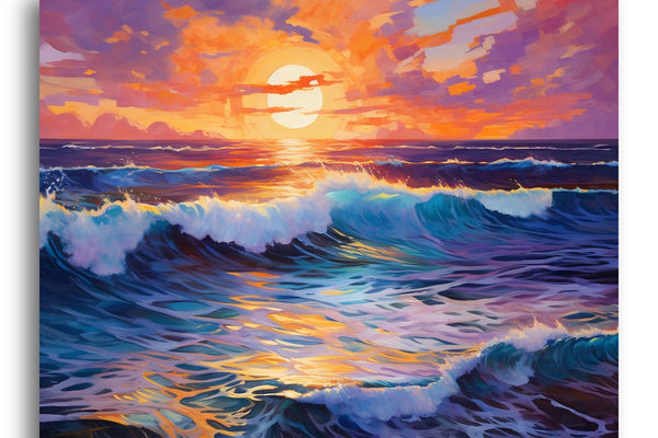 Ocean paint by numbers