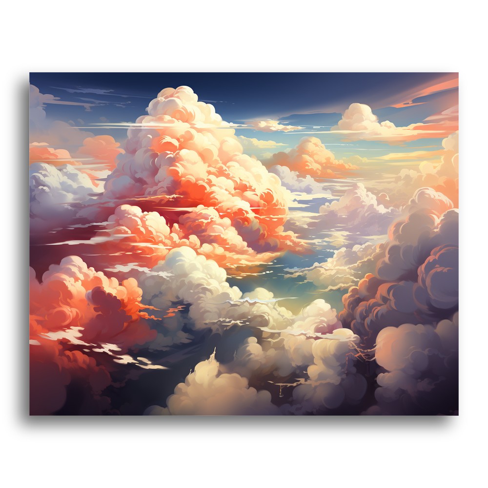 Sunset Cloudscape Majesty – Paint by Numbers Kit