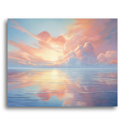 Sunset Ocean Reflection – Paint by Numbers Kit