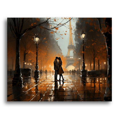 Parisian Autumn Romance – Paint by Numbers Kit