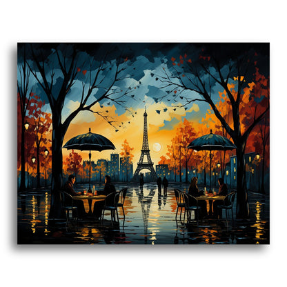 Paris Evening Reflection – Paint by Numbers Kit