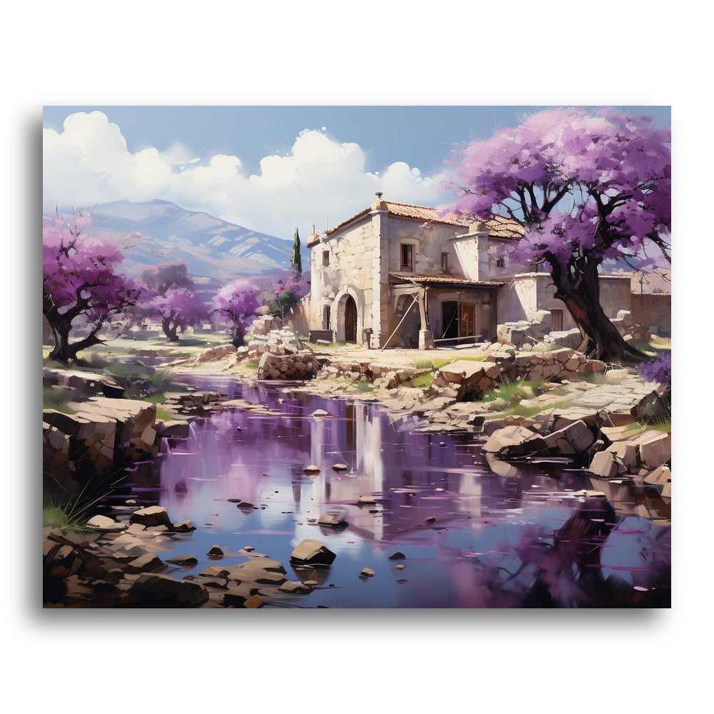 Lavender Blossom Cottage – Paint by Numbers Kit