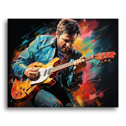 Electric Guitar Passion – Paint by Numbers Kit