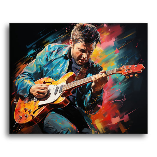 Electric Guitar Passion – Paint by Numbers Kit