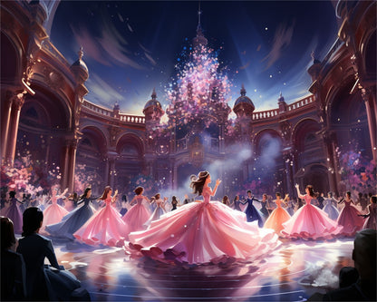 Grand Ballroom Dance – Paint by Numbers Kit