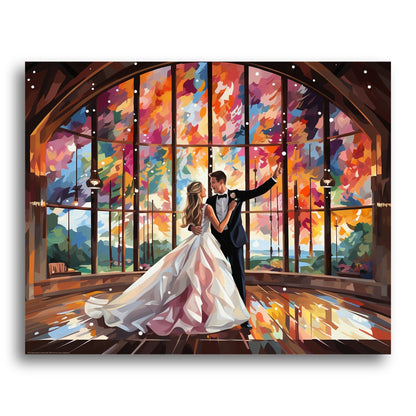 Elegant Wedding Dance – Paint by Numbers Kit