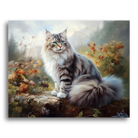 Regal Forest Cat – Paint by Numbers Kit