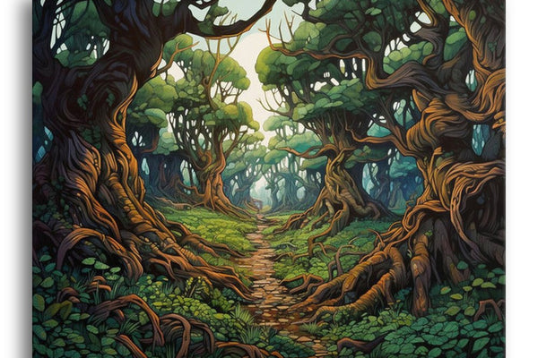 Fantasy paint by numbers
