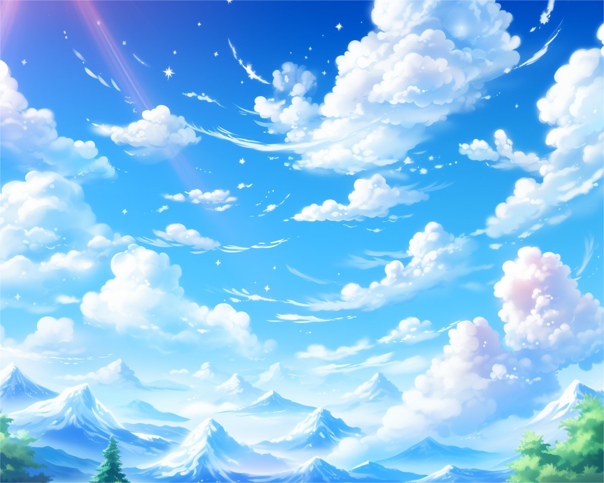 Celestial Mountain Skies – Paint by Numbers Kit