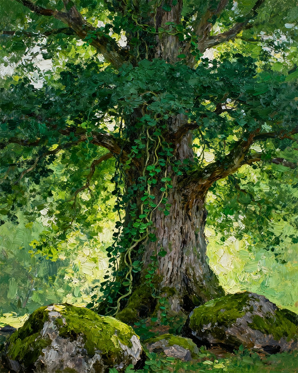 Ancient Forest Oak – Paint by Numbers Kit