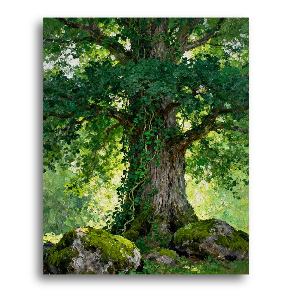 Ancient Forest Oak – Paint by Numbers Kit