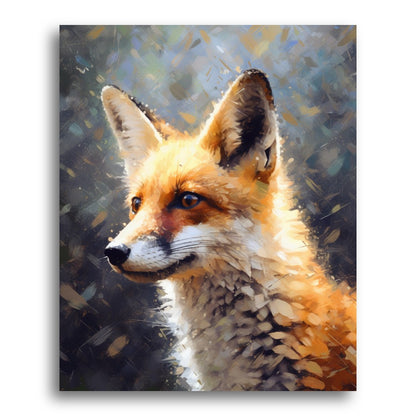 Radiant Fox Portrait – Paint by Numbers Kit