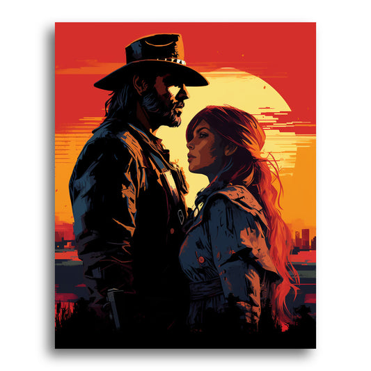 Sunset Dialogue – Paint by Numbers Kit