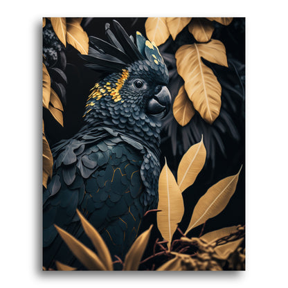 Shadowed Feather Study – Paint by Numbers Kit