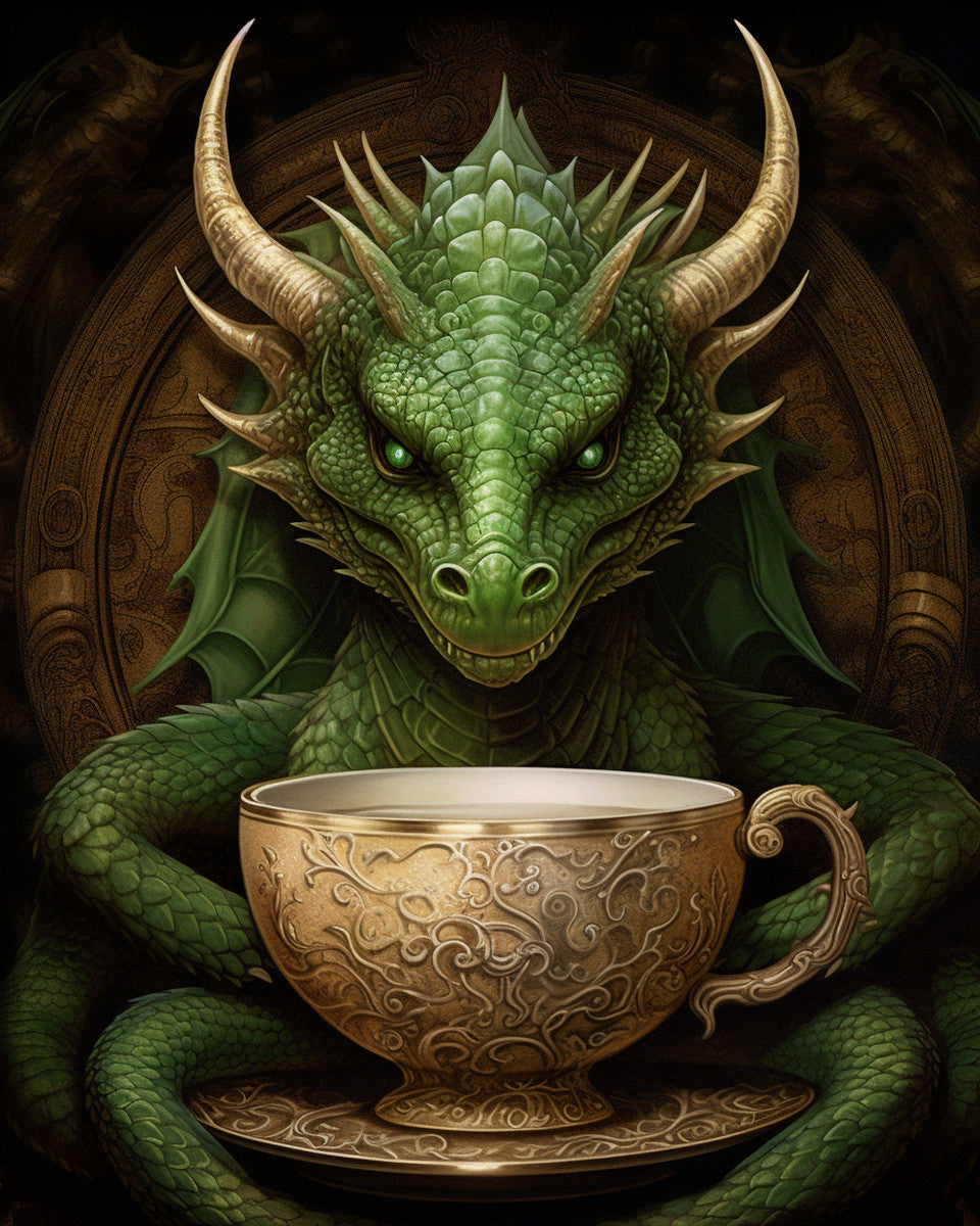 Emerald Court Ritual – Paint by Numbers Kit