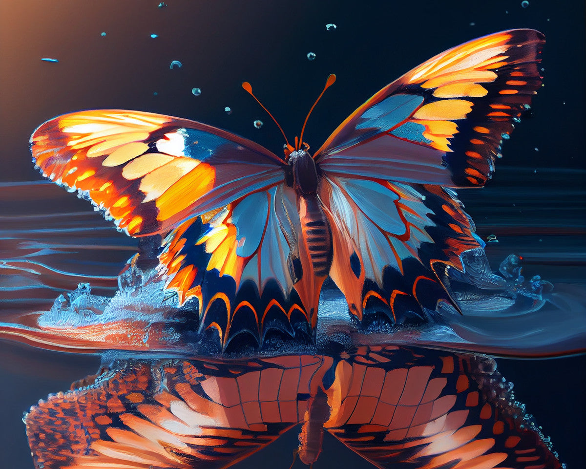 Resting on Still Waters – Paint by Numbers Kit