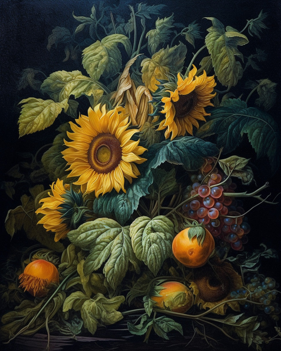 Sunflower Harvest – Paint by Numbers Kit
