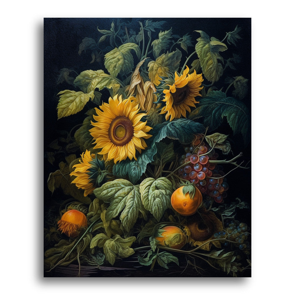Sunflower Harvest – Paint by Numbers Kit