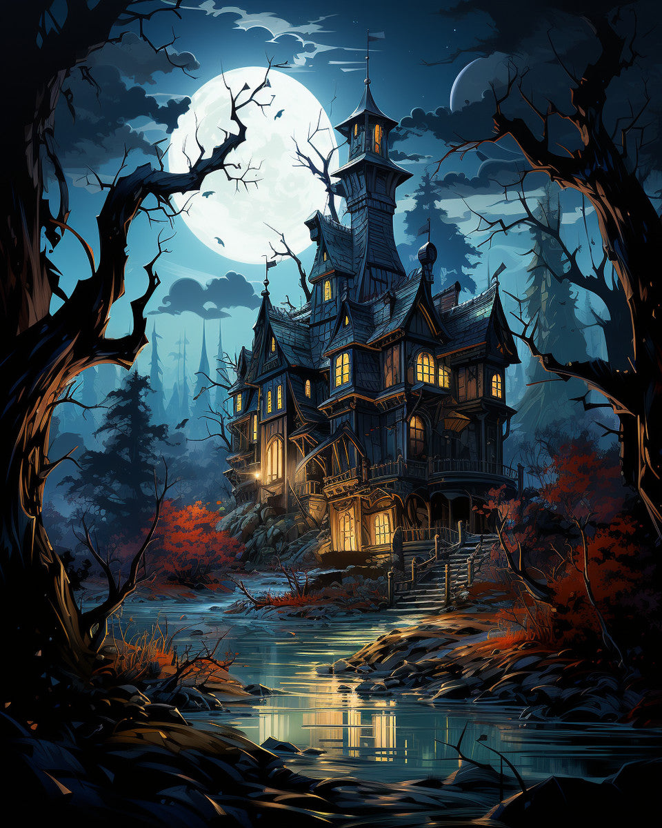 The Victorian Watchtower – Paint by Numbers Kit