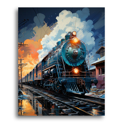 Evening Express – Paint by Numbers Kit