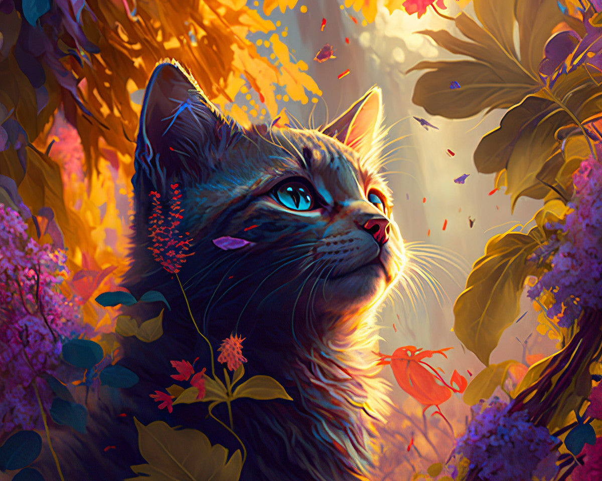 Curious Garden Moment – Paint by Numbers Kit
