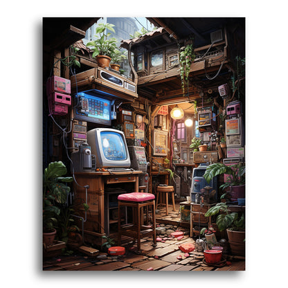 The Vintage Workstation – Paint by Numbers Kit
