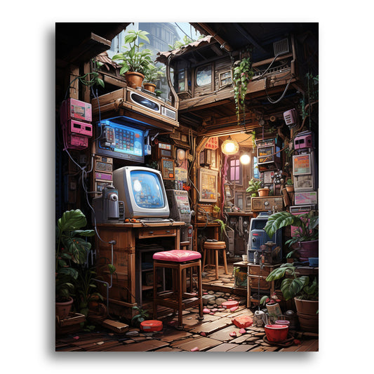 The Vintage Workstation – Paint by Numbers Kit