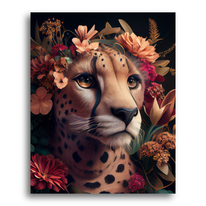 The Cheetah's Crown – Paint by Numbers Kit