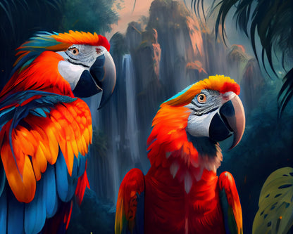 Dusk over the Rainforest – Paint by Numbers Kit
