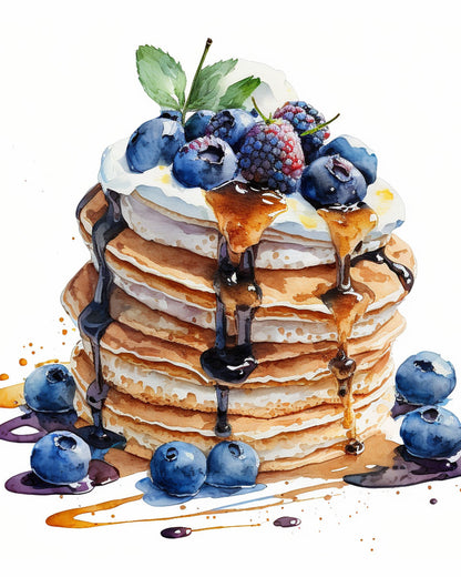 Morning Stack – Paint by Numbers Kit