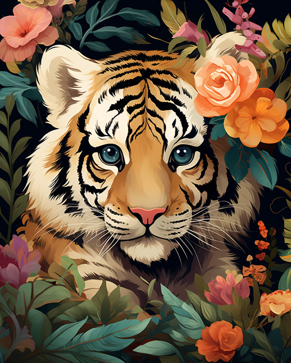 Peachlight Cub – Paint by Numbers Kit