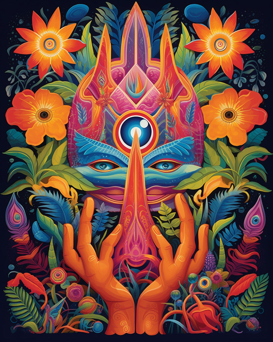 The Mask of Orange Blossoms – Paint by Numbers Kit