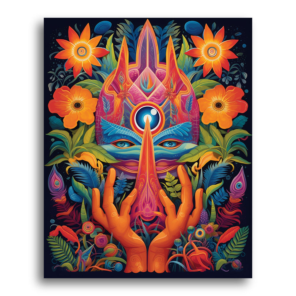 The Mask of Orange Blossoms – Paint by Numbers Kit