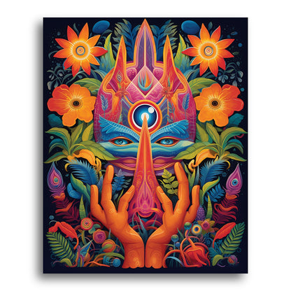 The Mask of Orange Blossoms – Paint by Numbers Kit