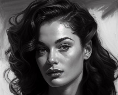 Grey Scale Contemplation – Paint by Numbers Kit