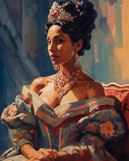 Regal Quietude – Paint by Numbers Kit