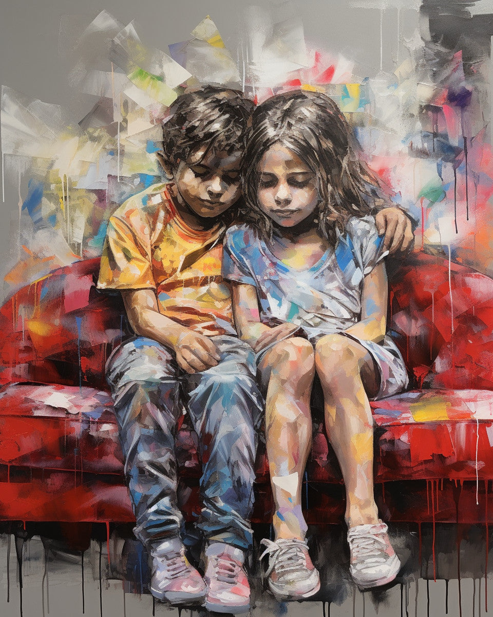 Close in Thought – Paint by Numbers Kit