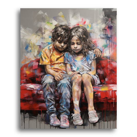 Close in Thought – Paint by Numbers Kit