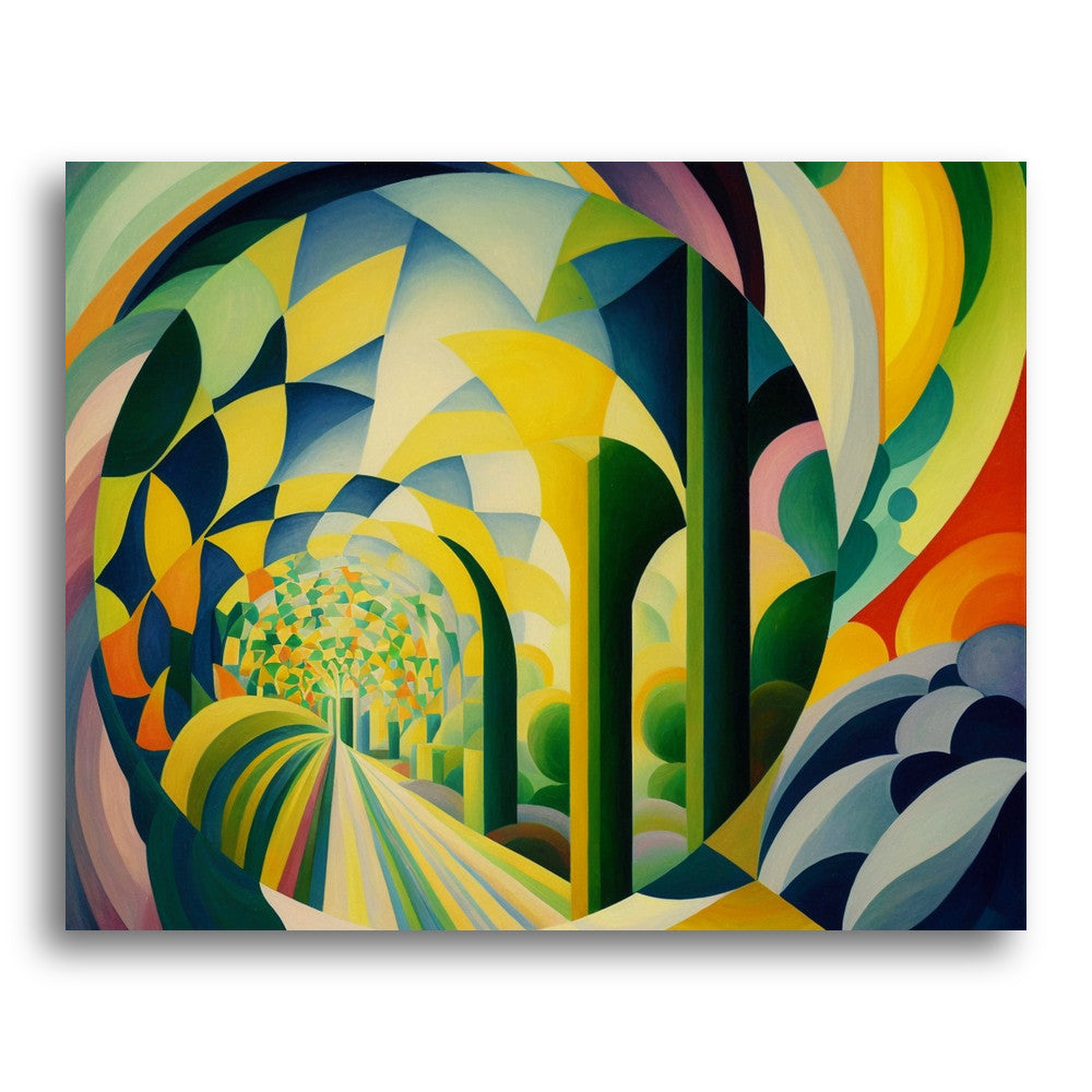 Geometric Passage – Paint by Numbers Kit