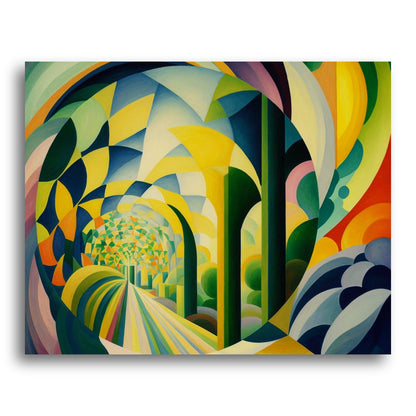 Geometric Passage – Paint by Numbers Kit