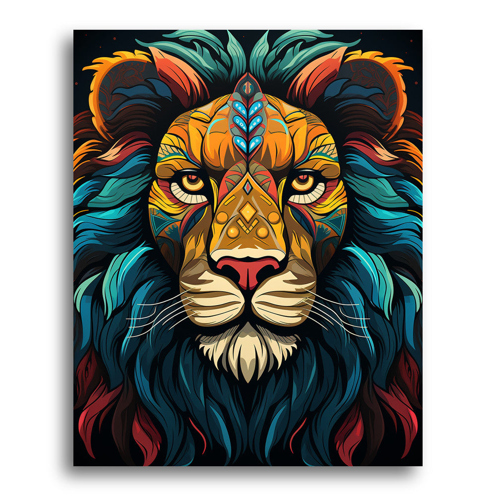 The Regal Mane – Paint by Numbers Kit