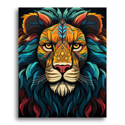 The Regal Mane – Paint by Numbers Kit