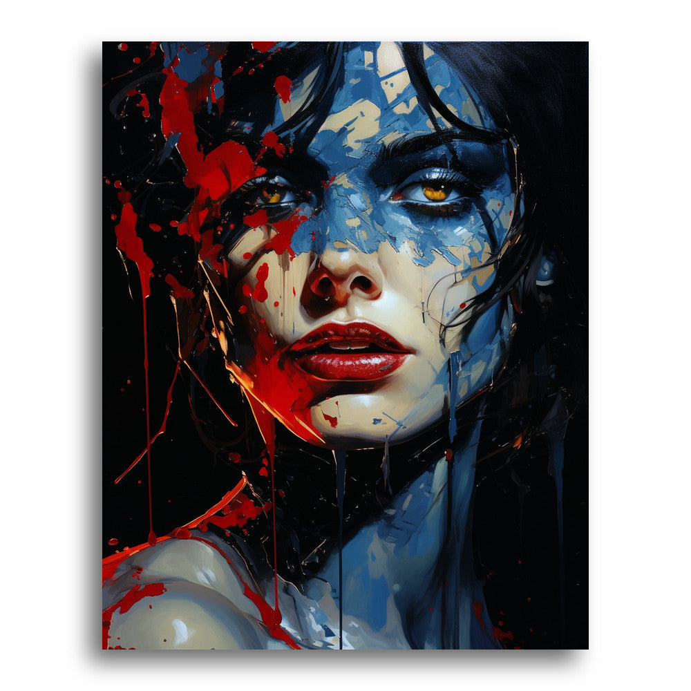 Veiled Intensity – Paint by Numbers Kit