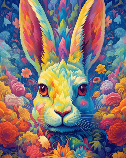 The Rabbit's Garden – Paint by Numbers Kit