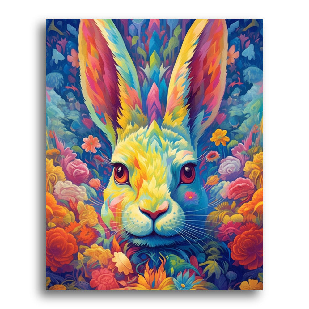 The Rabbit's Garden – Paint by Numbers Kit