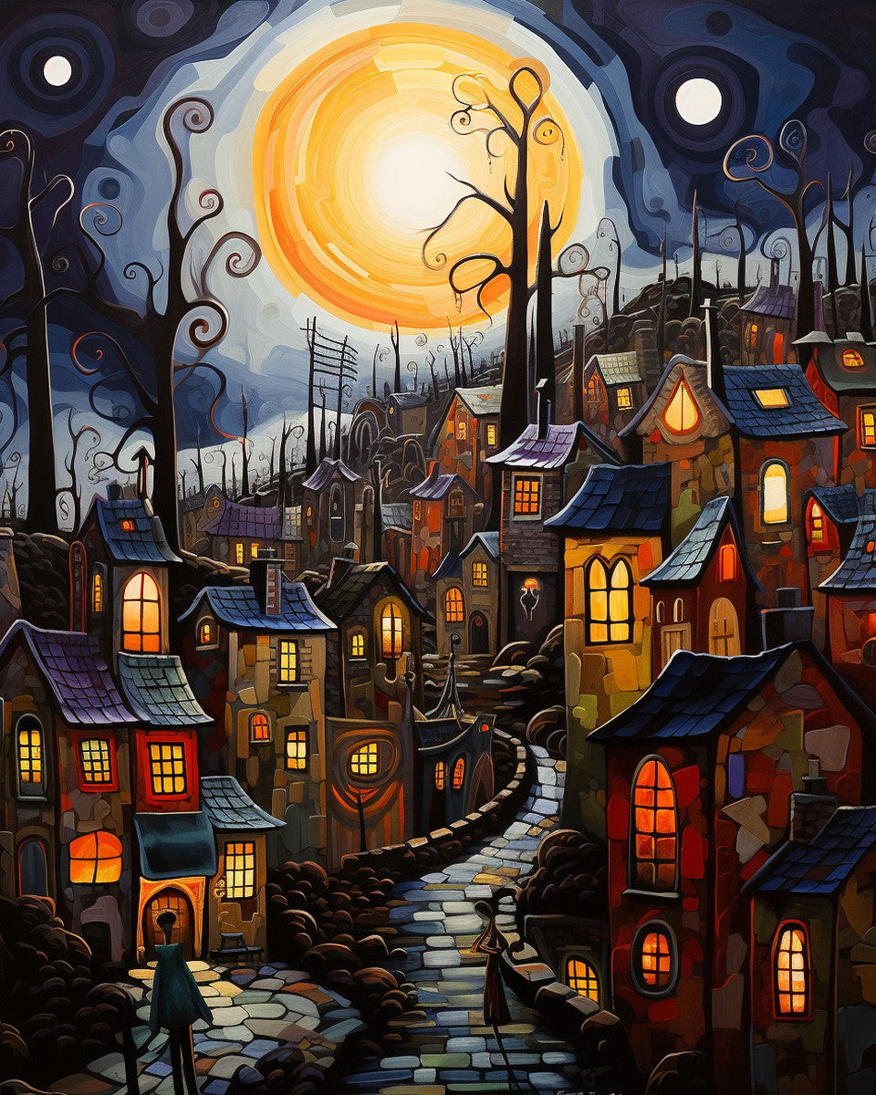 Lantern Glow Walk – Paint by Numbers Kit